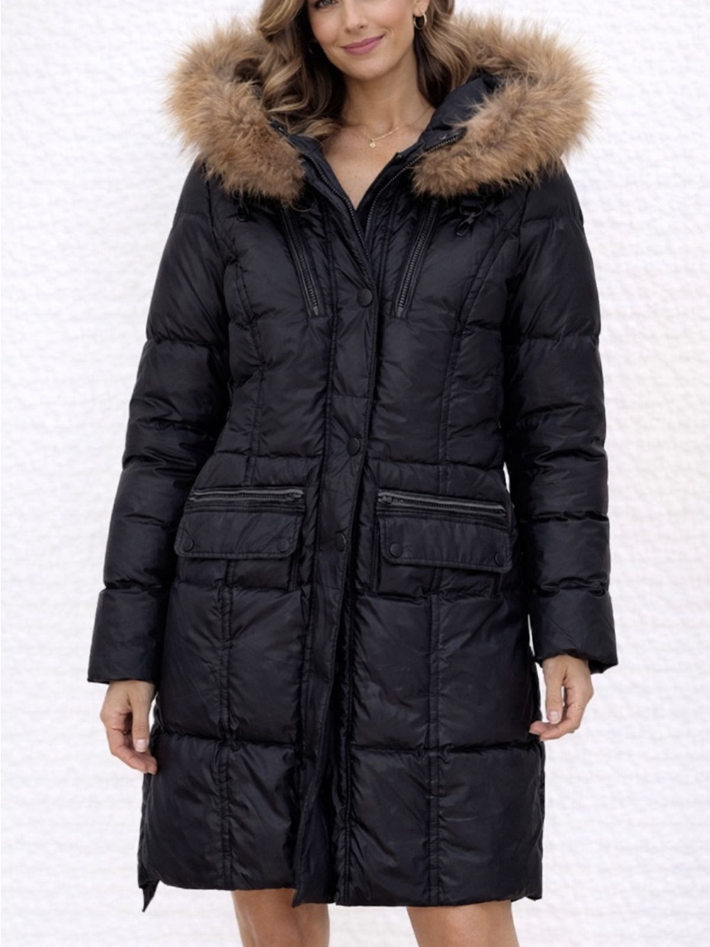 Rudsak Atelier Noir Down Coat – Black | Size Large